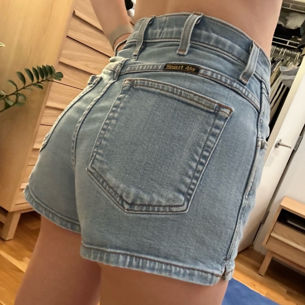 Reformation Smart Ass Jean Shorts